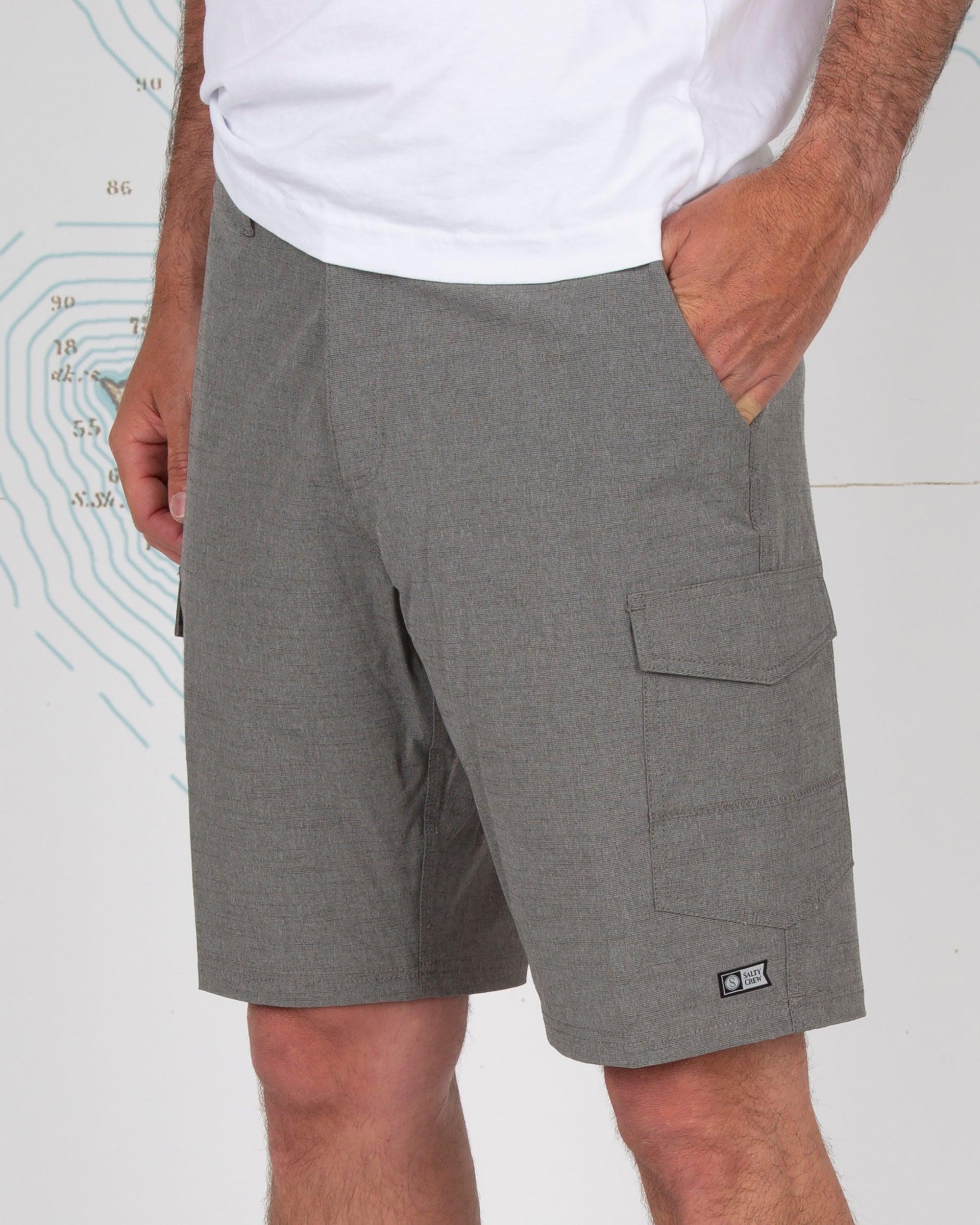 Drifter 2 Cargo Hybrid Short - Gray Male Product Image