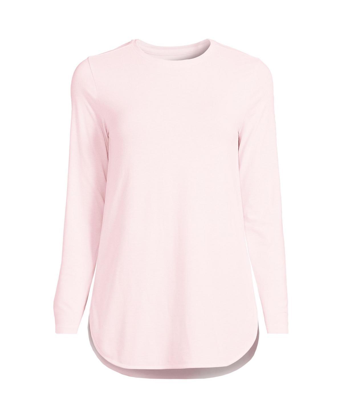 Womens Lands End Moisture-Wicking Long Sleeve Tunic Product Image