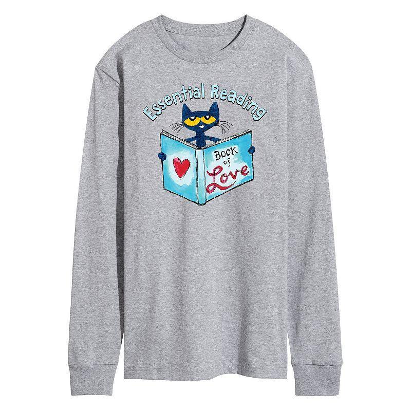 Mens Pete the Cat Book Long-Sleeve Tee Product Image