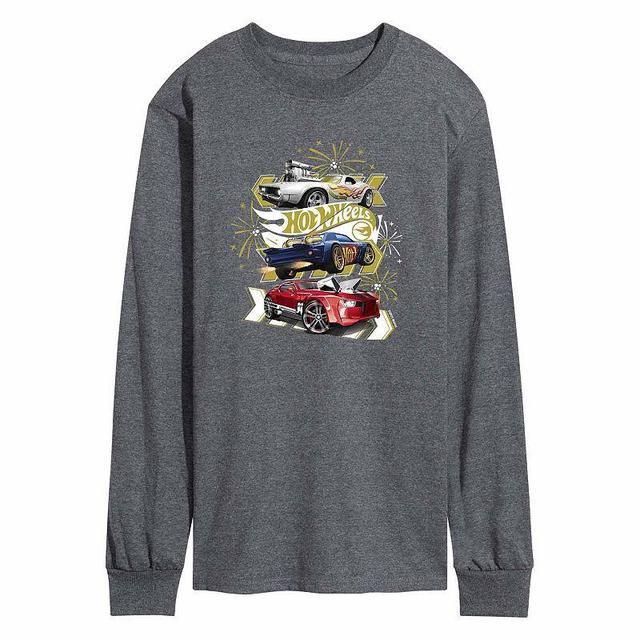 Mens Hot Wheels New Years Tee Dark Grey Product Image