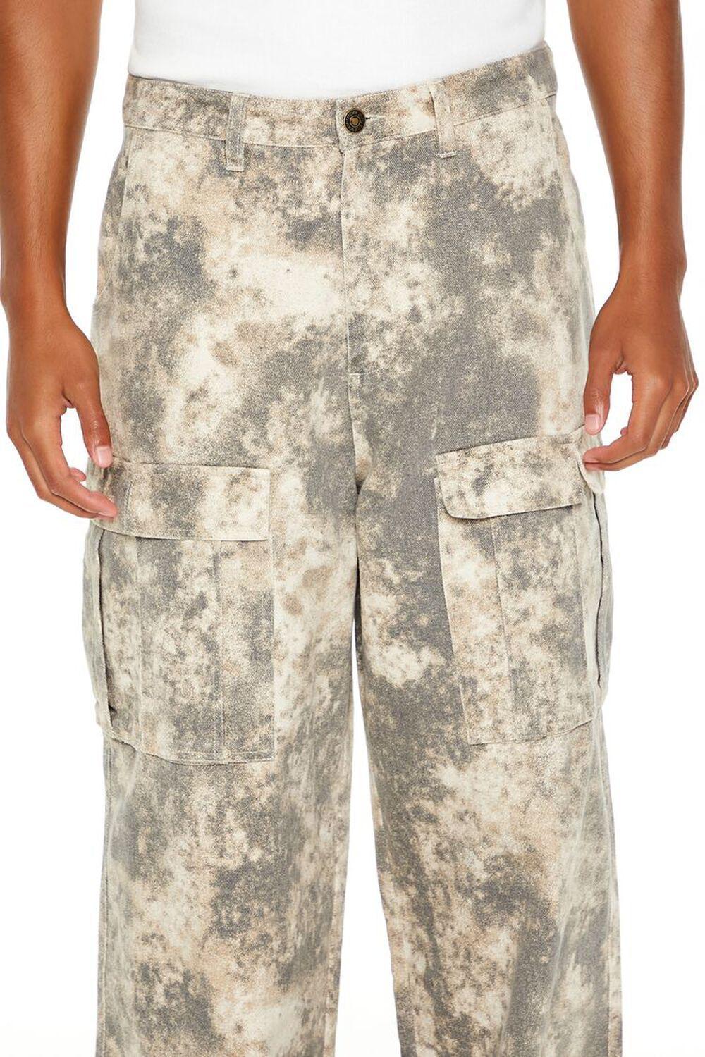 Mid-Rise Acid Wash Pants | Forever 21 Product Image