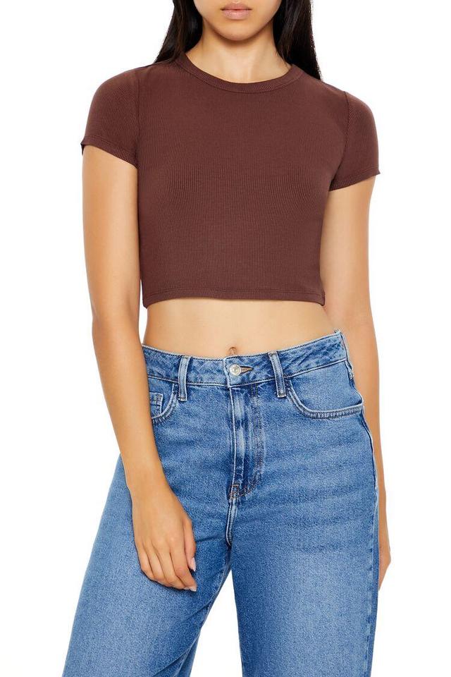 Cropped Crew Tee | Forever 21 Product Image