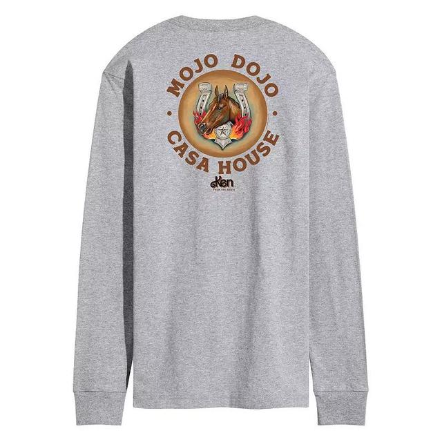 Mens Barbie The Movie Mojo Dojo Casa House Long Sleeve Graphic Tee Product Image