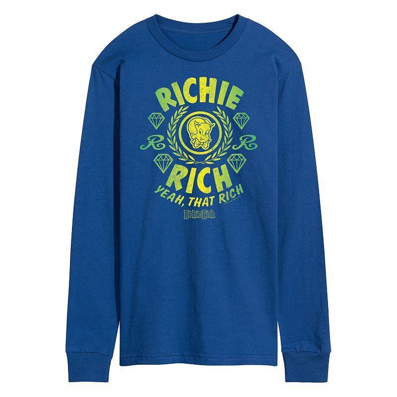 Mens Richie Rich Yeah That Rich Long Sleeve Graphic Tee Product Image