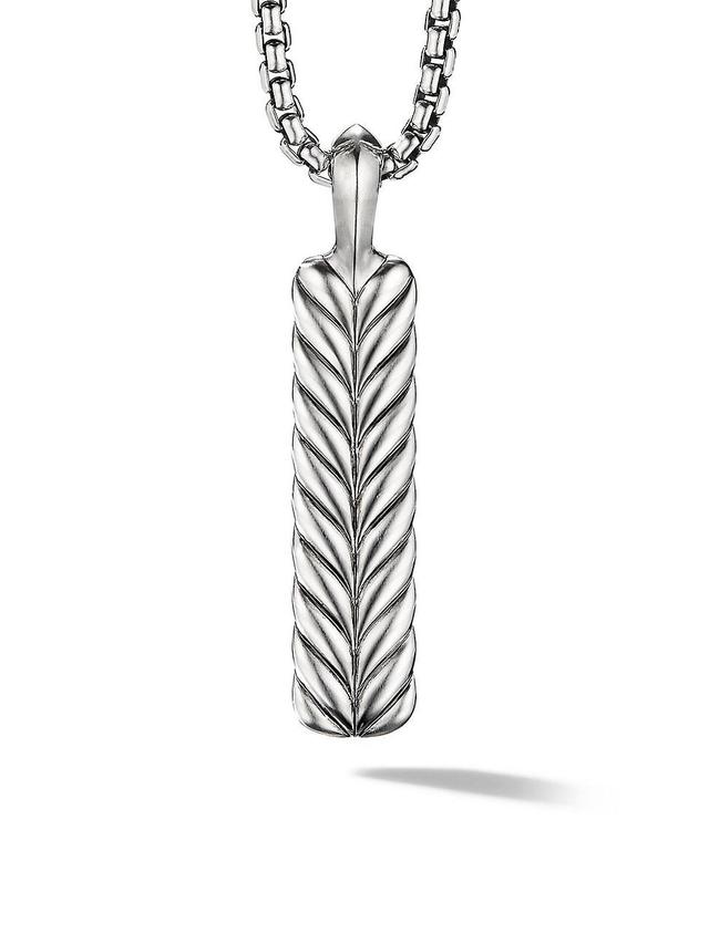 David Yurman Sterling Silver Chevron Ingot Pendant Product Image