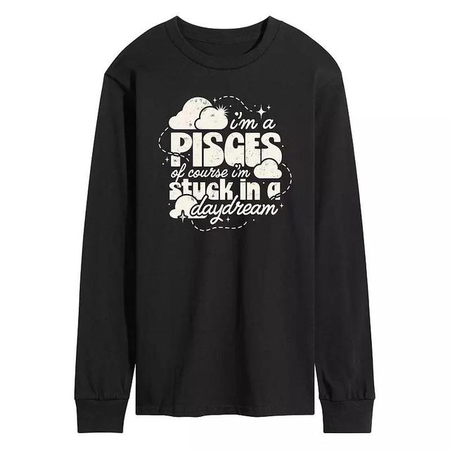 Mens Im A Pisces Daydream Long Sleeve Graphic Tee Product Image