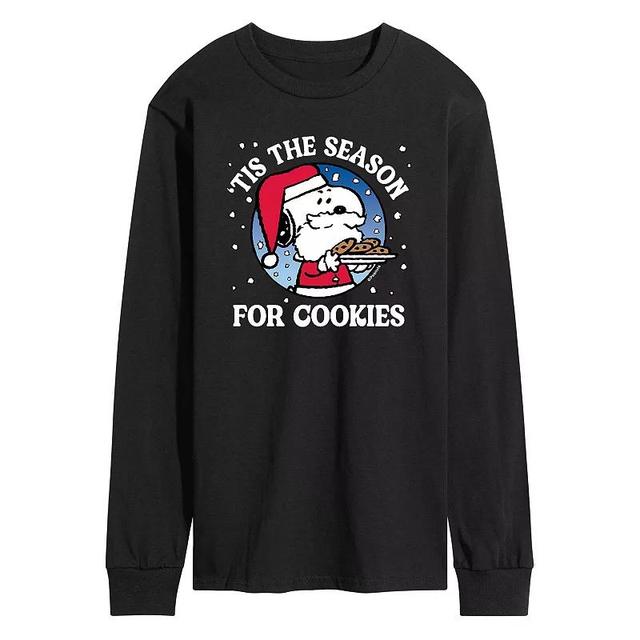 Mens Peanuts Season For Cookies Long Sleeve Tee Product Image