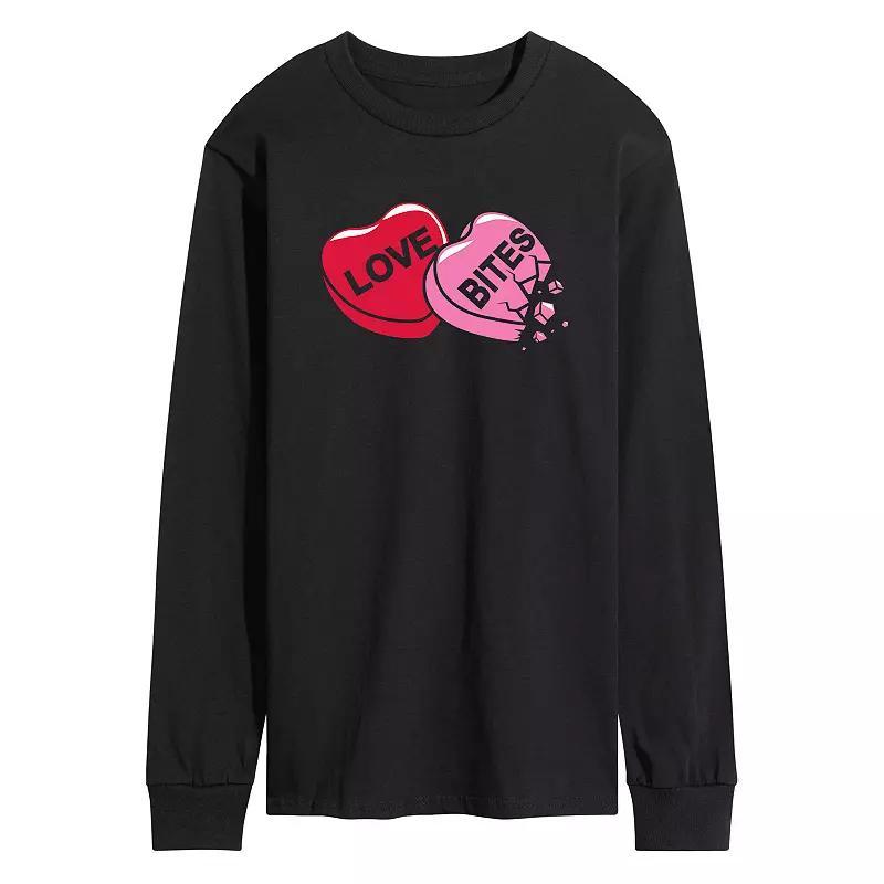 Mens Love Bites Candy Long Sleeve Tee Product Image