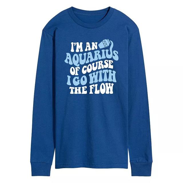 Mens Im An Aquarius Long Sleeve Graphic Tee Product Image