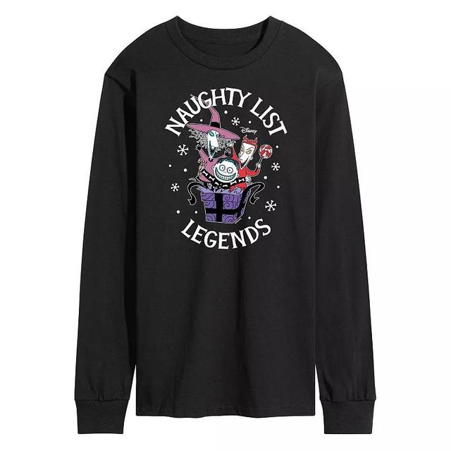 Disneys The Nightmare Before Christmas Naughty List Legends Tee, Mens Product Image