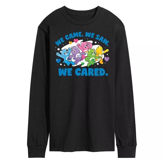 Mens Care Bears Unlock The Magic We Came We Saw We Cared Long Sleeve Graphic Tee Product Image