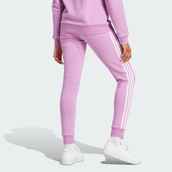 Essentials 3-Stripes Fleece Pants Product Image