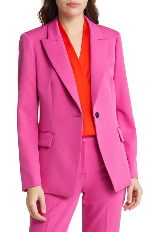 Womens Jordi Milano Twill Blazer Product Image