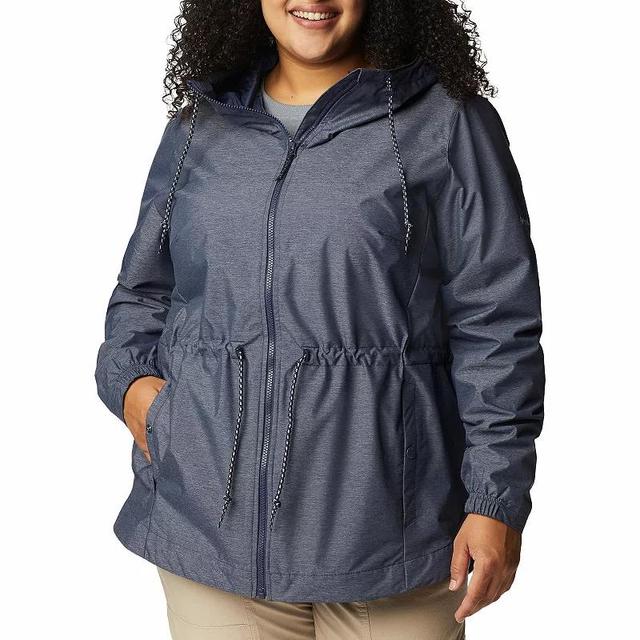 Columbia Plus Size Lillian Ridge Shell (Nocturnal) Women's Clothing Product Image