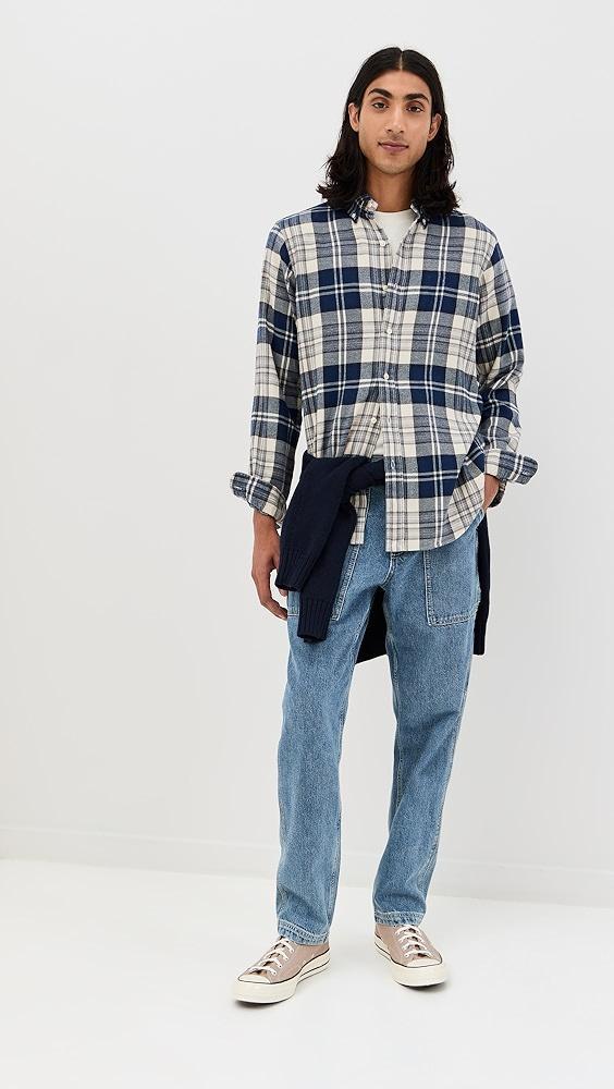 Polo Ralph Lauren Brushed Flannel Shirt | Shopbop Product Image