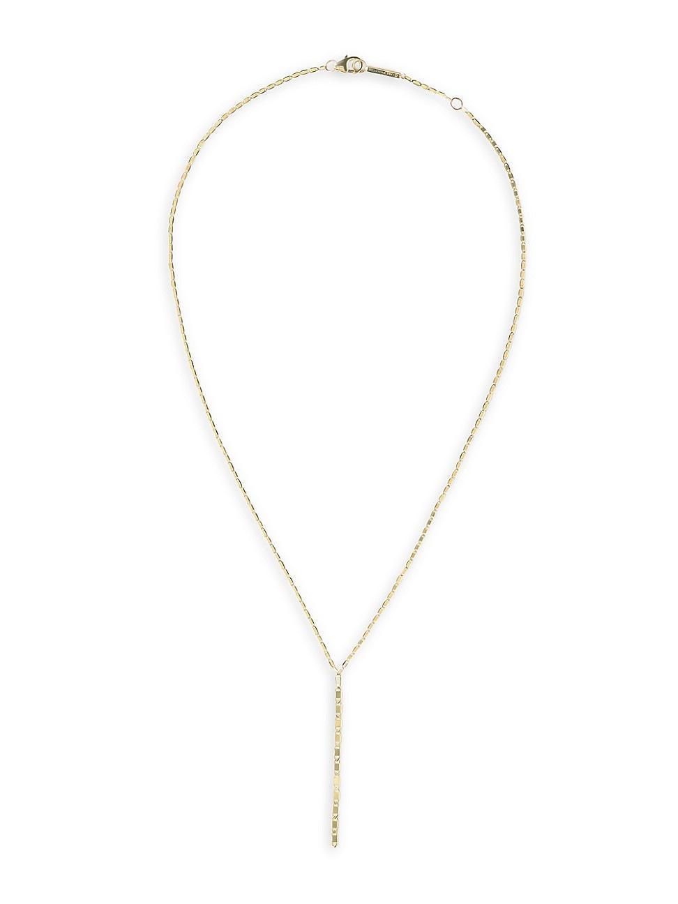 Womens Malibu 14K Yellow Gold Lariat Necklace Product Image