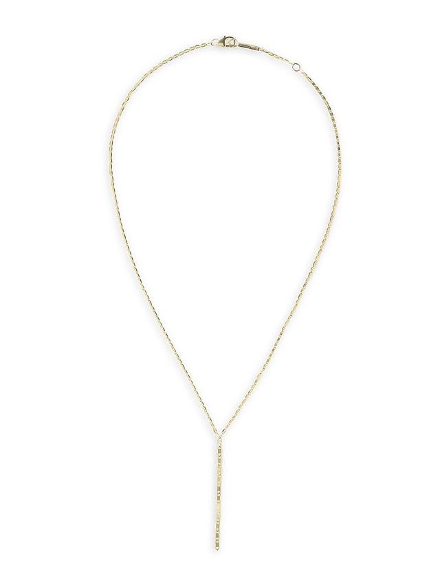 Womens Malibu 14K Yellow Gold Lariat Necklace Product Image