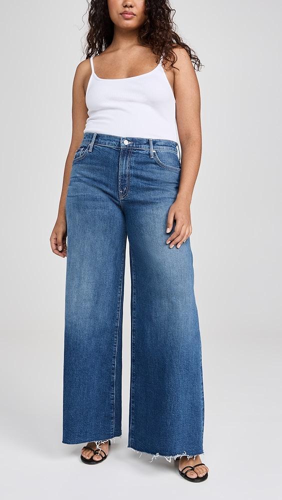 MOTHER The Swisher Sneak Fray Jeans | Shopbop Product Image