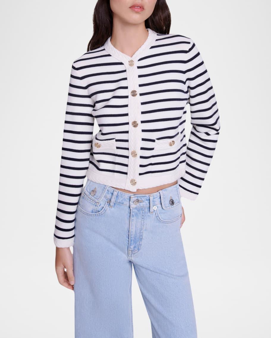 Maracasse Striped Cardigan Product Image