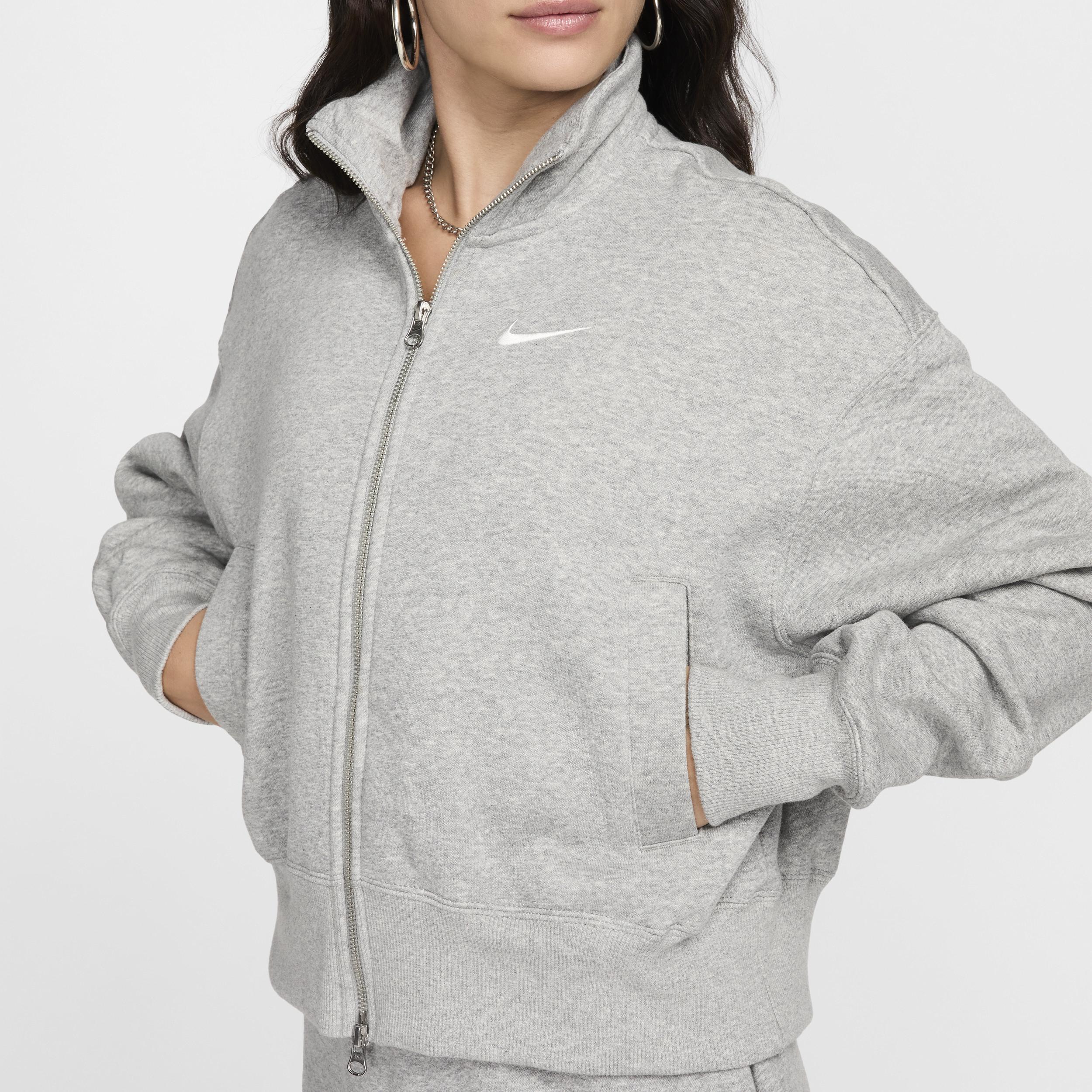 Women's Nike Sportswear Phoenix Fleece Oversized Track Jacket Product Image