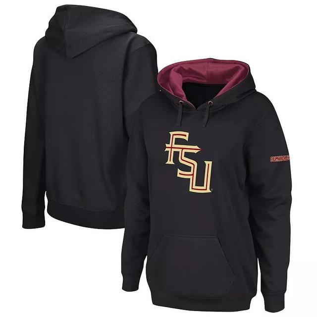 Womens Colosseum Florida State Seminoles Big Logo Pullover Hoodie Product Image