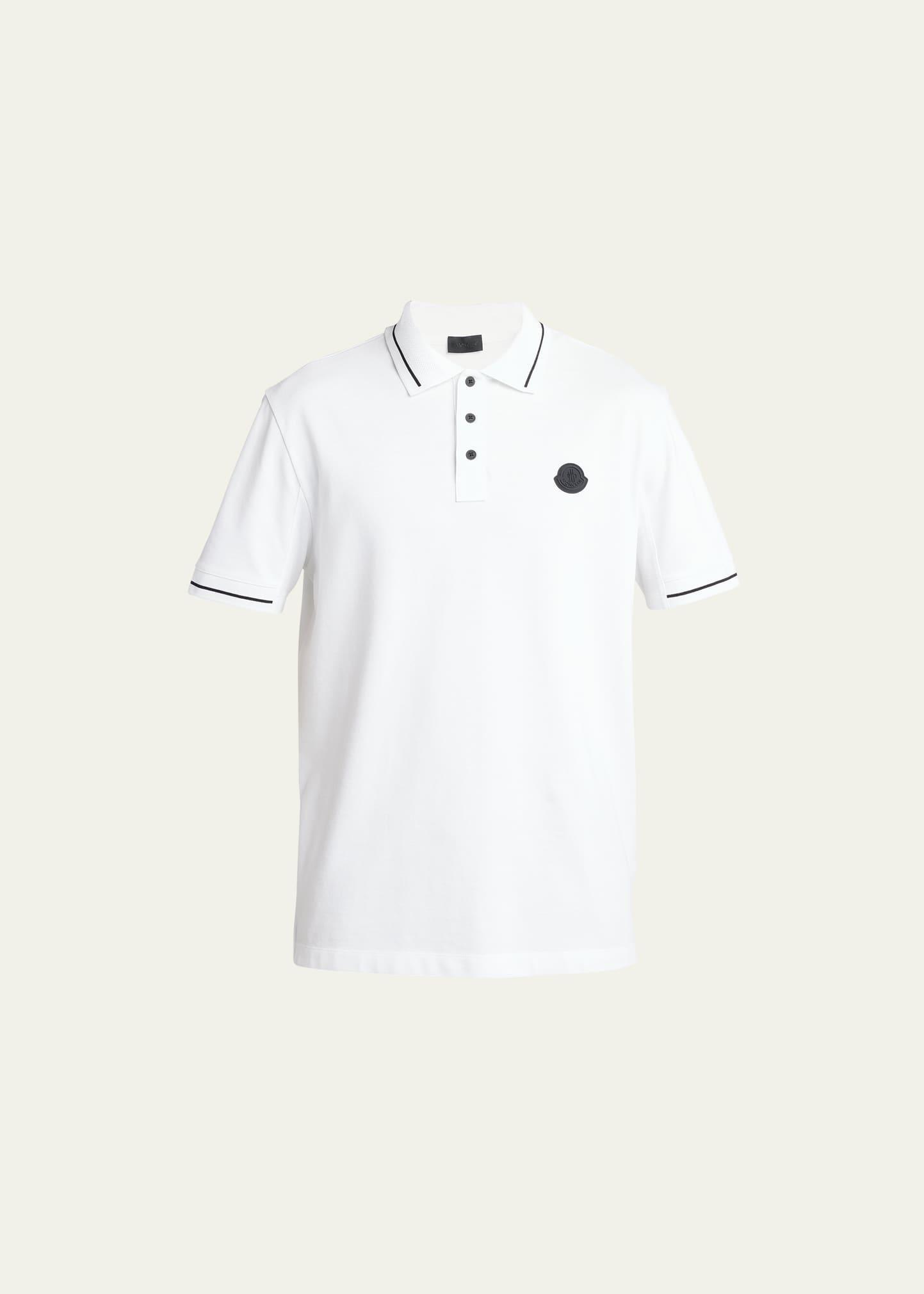 Mens Tipped Polo Shirt Product Image