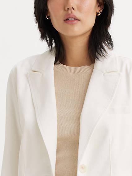 Levi's Breasted Cotton Blazer - Women's Product Image