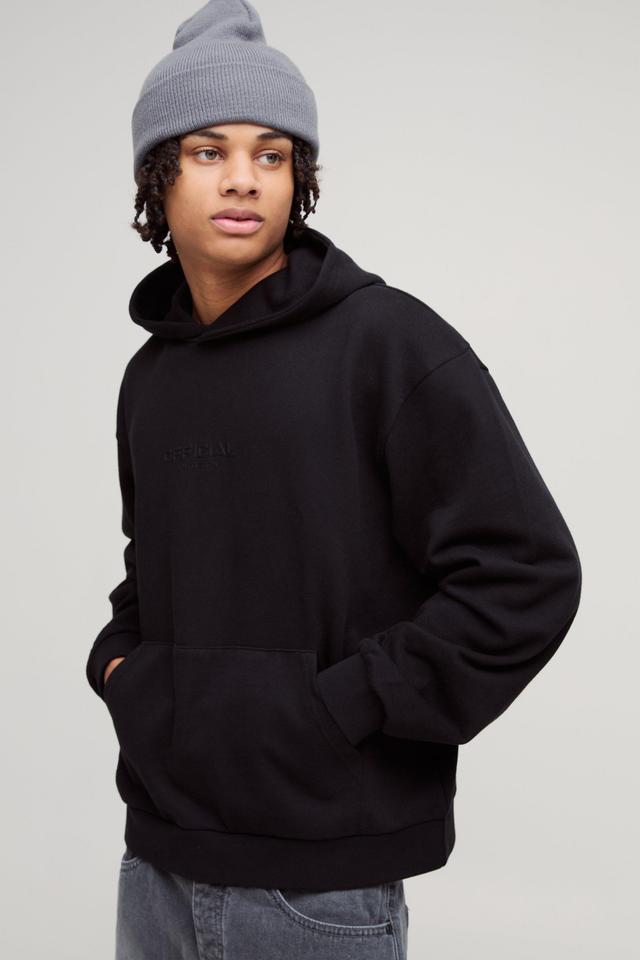 Oversized Boxy Heavyweight Hoodie | boohooMAN USA Product Image