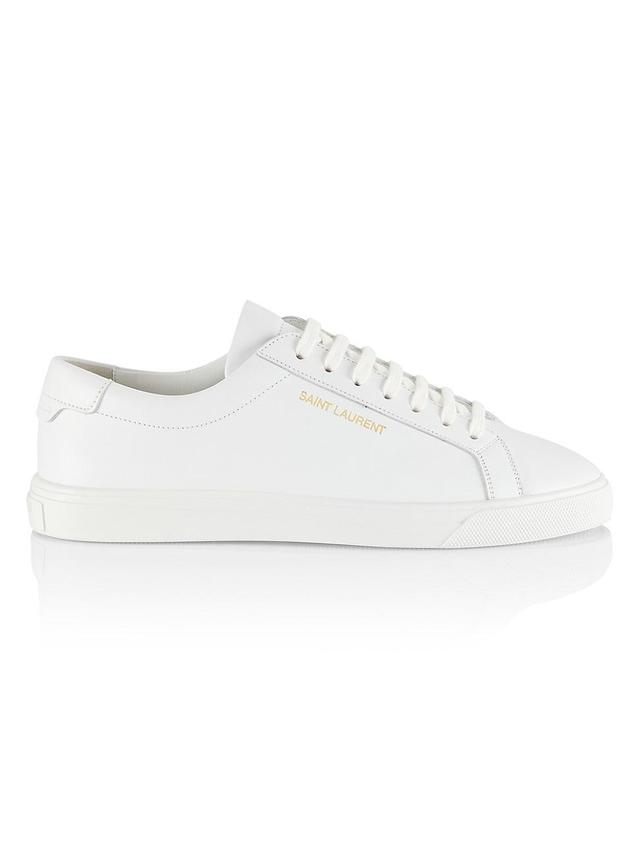 Saint Laurent Andy Sneakers in Leather Product Image