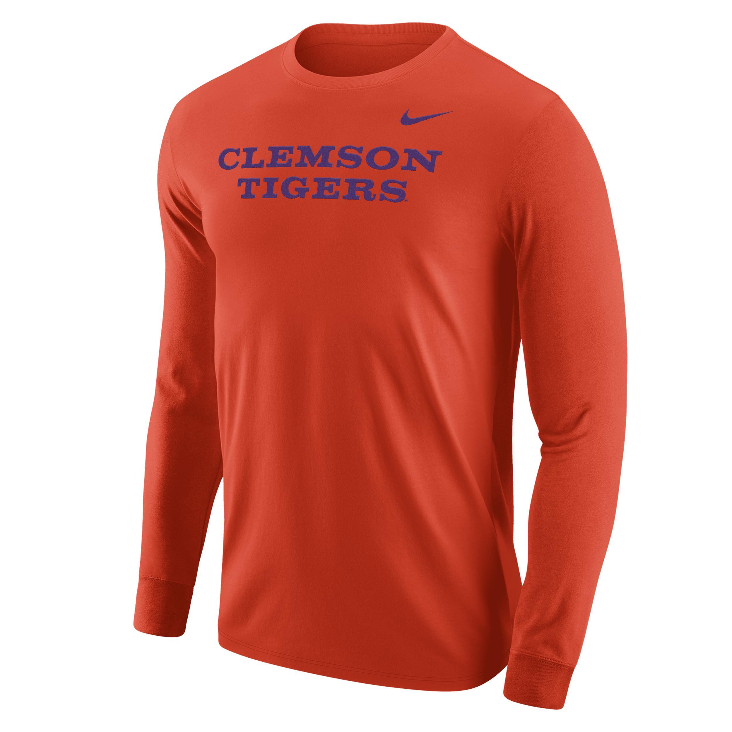 Clemson Nike Men's College Long-Sleeve T-Shirt Product Image