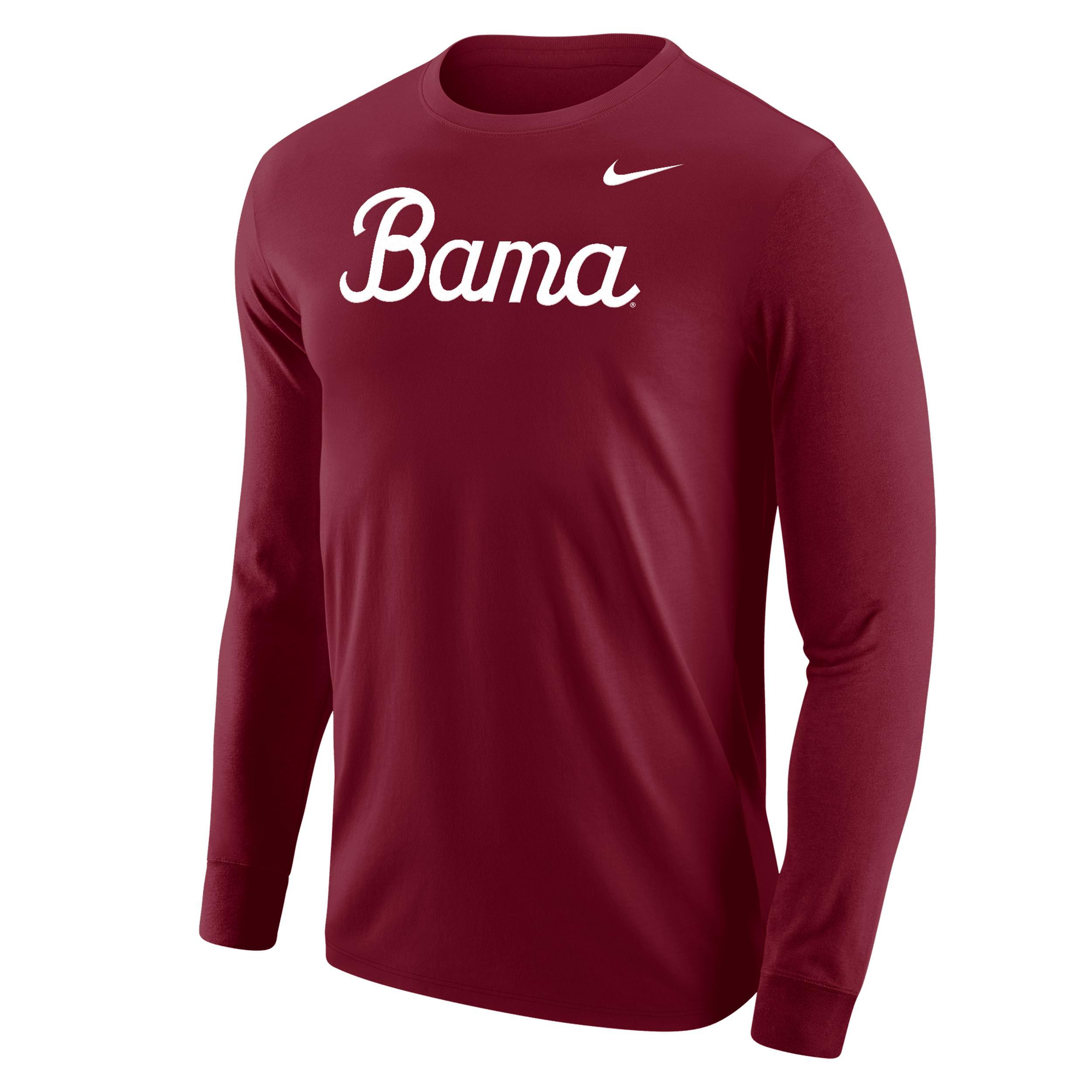 Alabama Nike Men's College Long-Sleeve T-Shirt Product Image