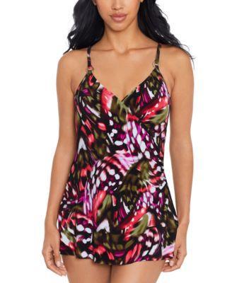 Women's Flutter Willow V-Neck Swimdress Product Image