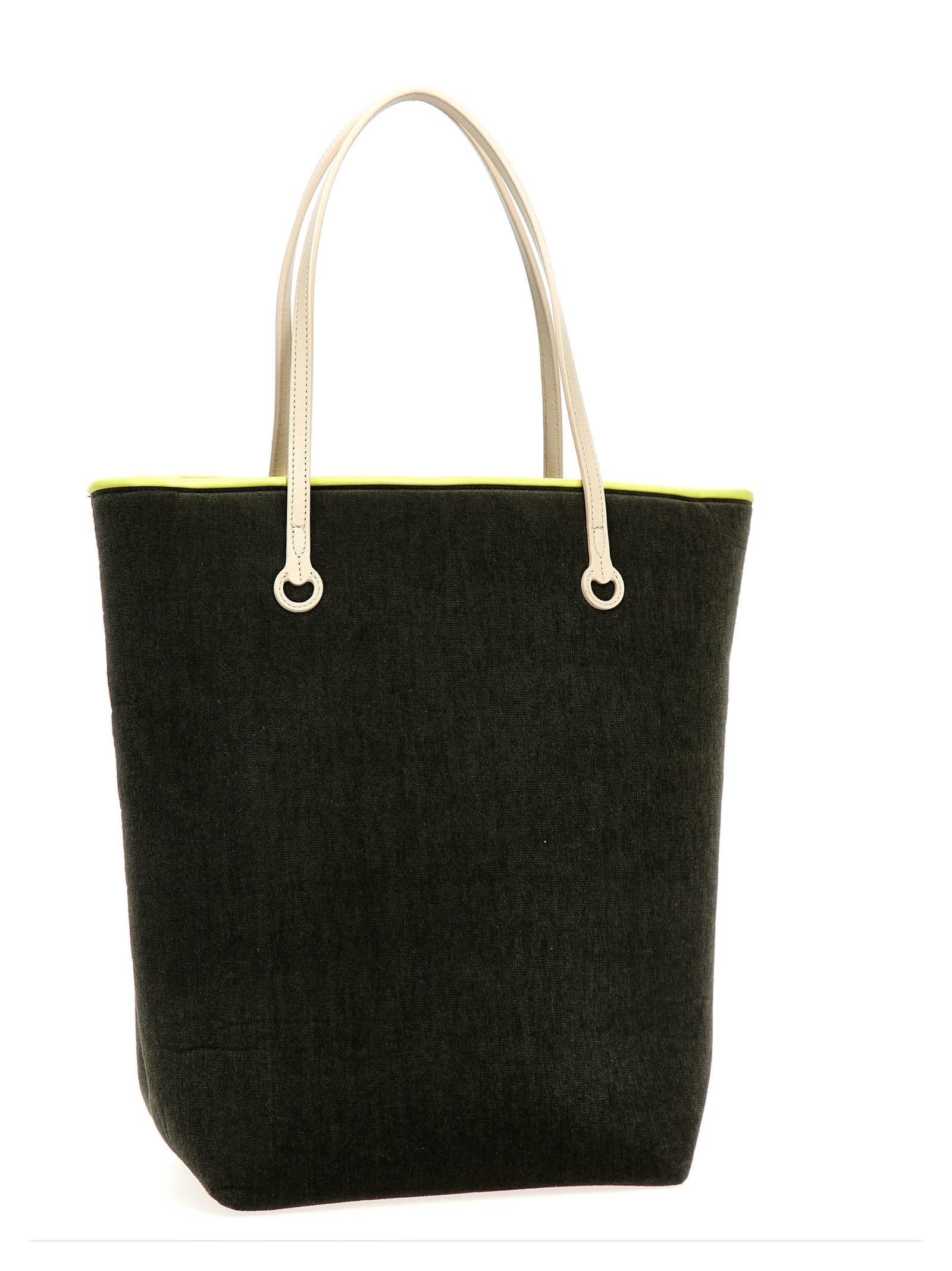 JW ANDERSON Tall Anchor Tote Tote Bag In Green Product Image