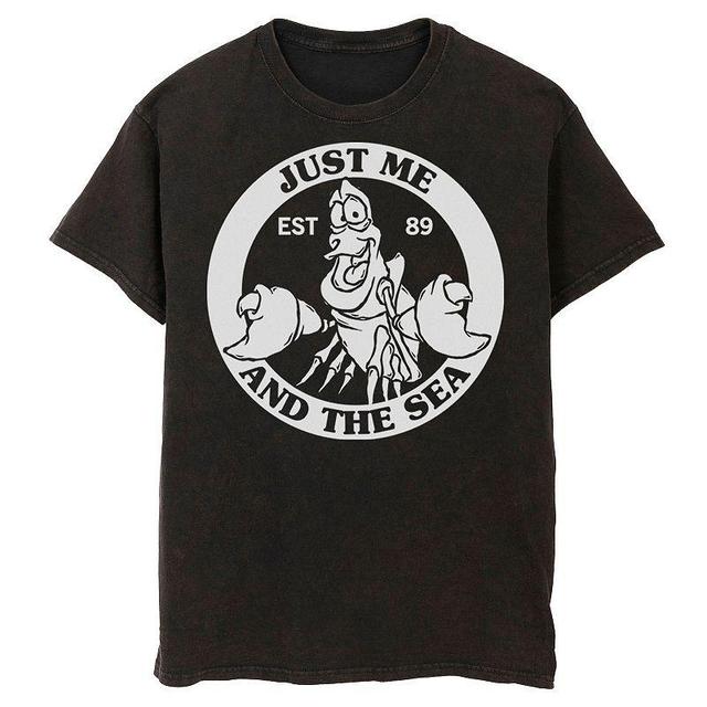 Disneys The Little Mermaid Sebastian Mens Just Me And The Sea Tee Product Image