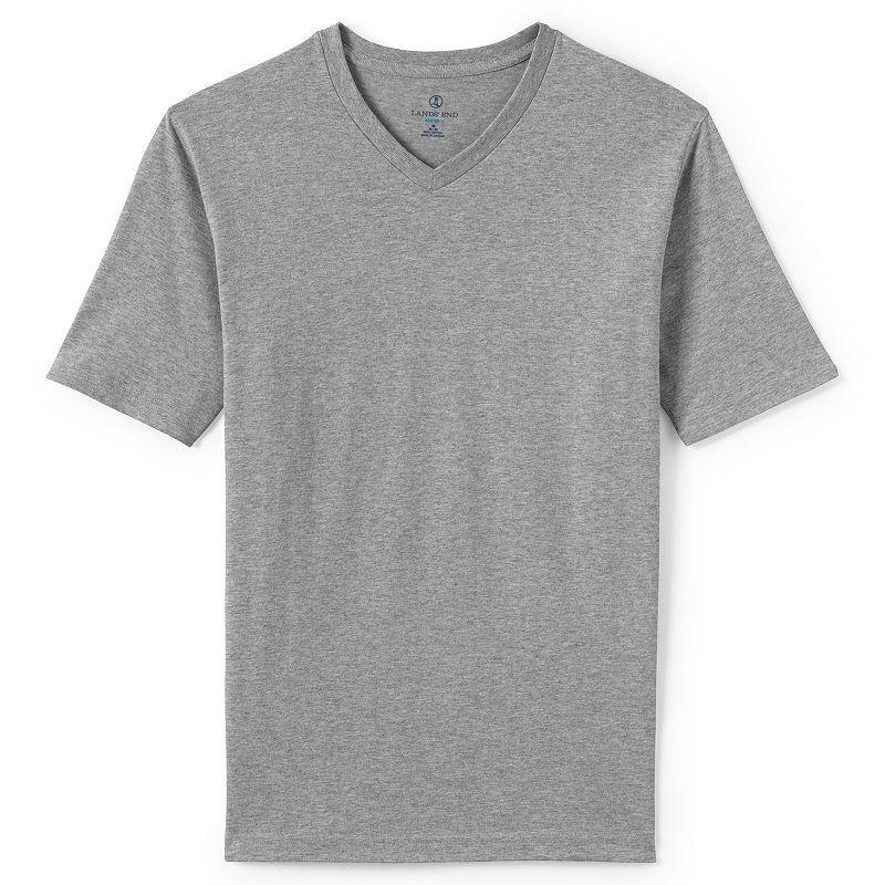 Mens Lands End Super-T V-Neck Tee Product Image