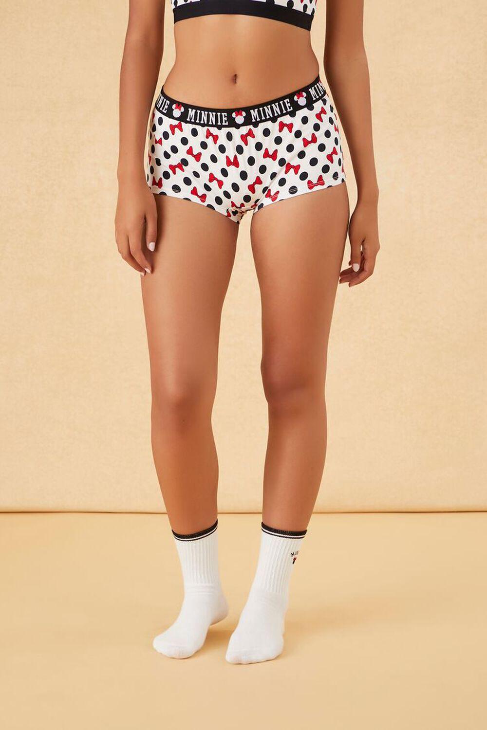 Disney Minnie Mouse Bralette & Panties Set | Forever 21 Product Image