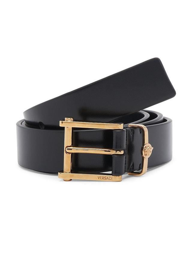 Mens Medusa Buckle Belt Product Image