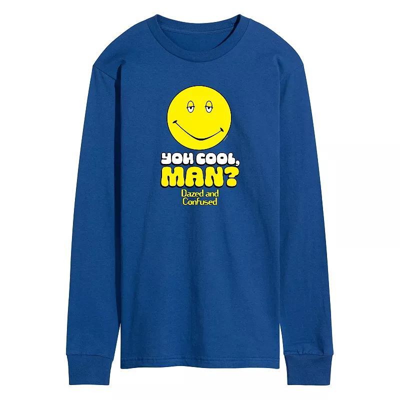 Mens Peanuts Kanji AAUGH Long Sleeve Tee Black Product Image