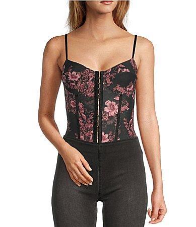 Free People Intimately FP Floral Mesh Bodysuit Product Image