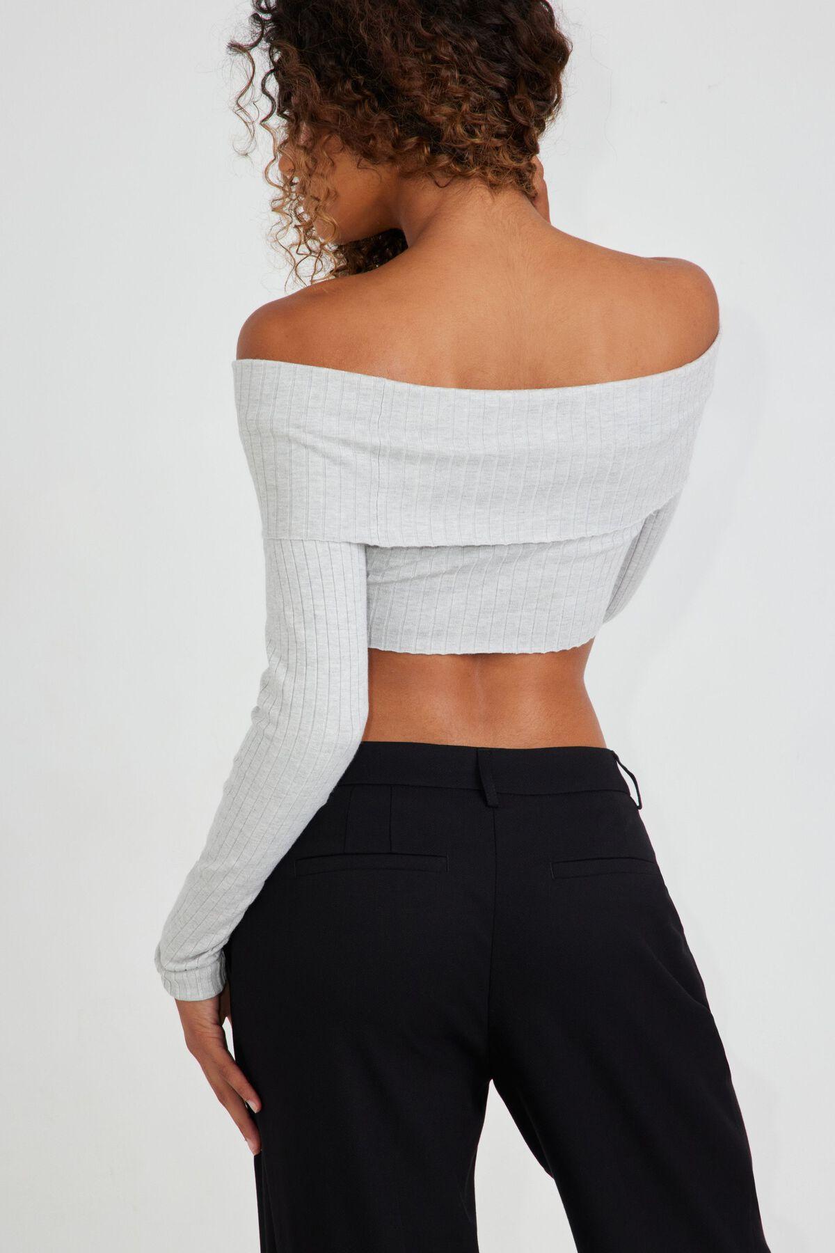 Fold Over Off The Shoulder Top Product Image