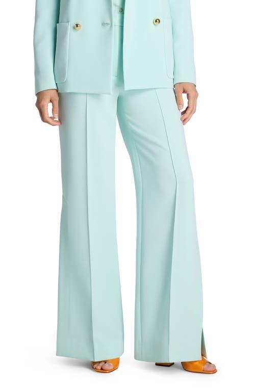 St. John Collection Stretch Cady Wide Leg Pants Product Image