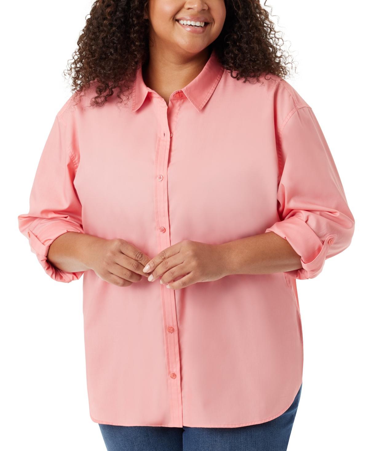 Gloria Vanderbilt Plus Size Amanda Shirt Product Image