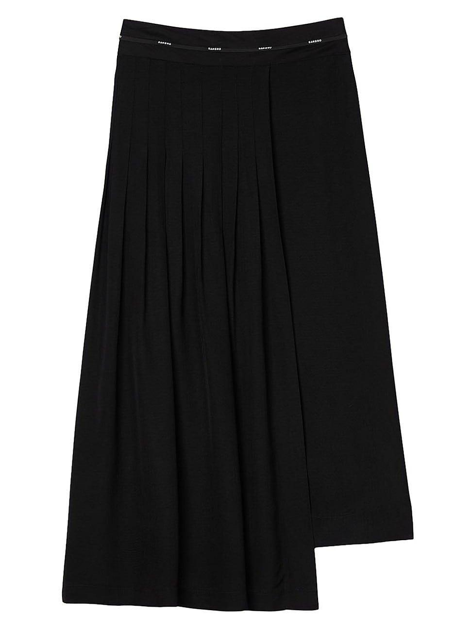 Womens Long Asymmetrical Skirt Product Image