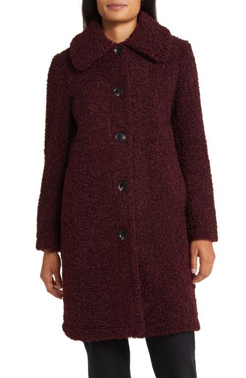 Sam Edelman Longline Teddy Fleece Coat Product Image