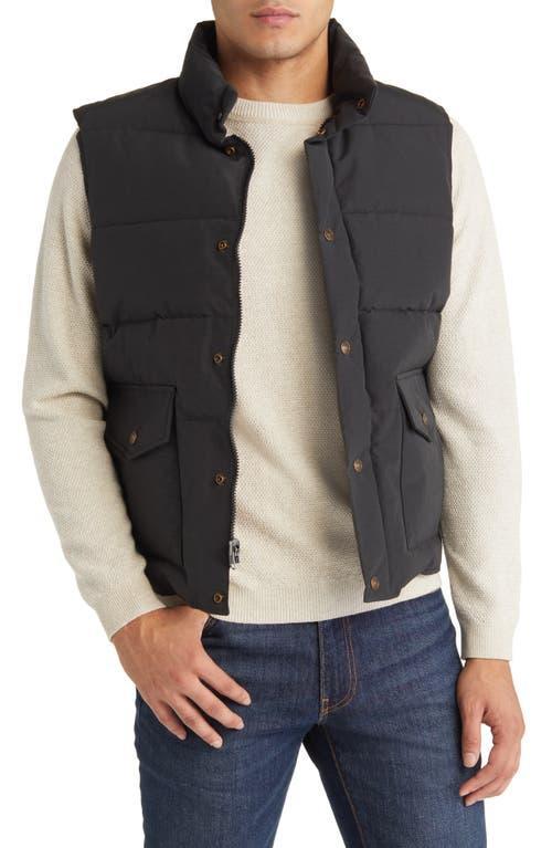 Schott NYC Mens Nylon & Cotton Puffer Vest Product Image