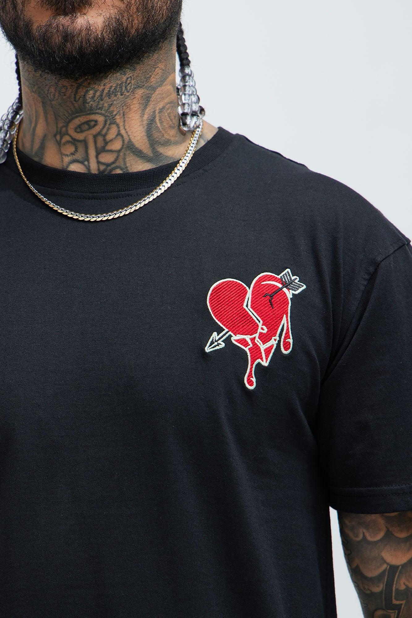 Heartbreaker Short Sleeve Tee - Black Product Image