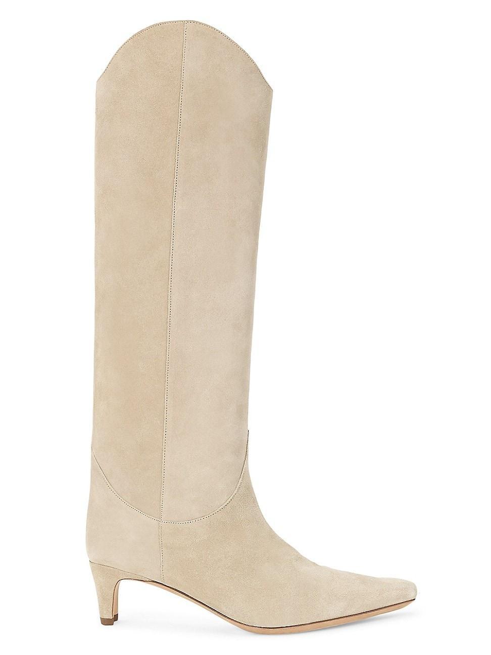 Womens Western Suede Wally Boots Product Image