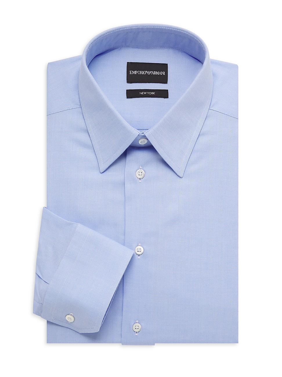 Mens Cotton Button-Front Shirt Product Image