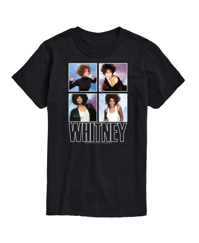 Mens Whitney Houston Tee Black Product Image