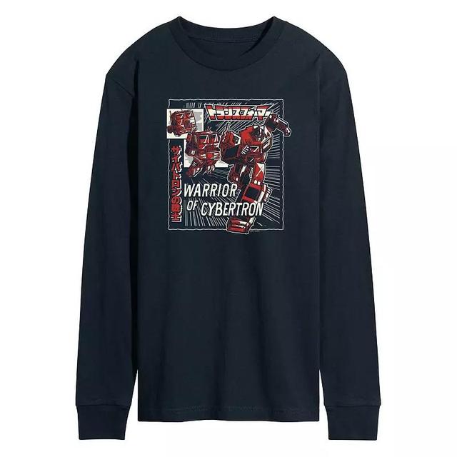 Mens Transformers Warrior Of Cybertron Long Sleeve Graphic Tee Product Image